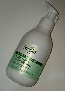 Simple Replenishing Cream Cleanser