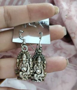 Ganeshji Design Oxidised Beautiful Earrings