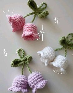Crochet Bell Keychain