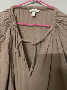 H&amp;M Beige Tunic Dress