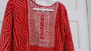 Bandhani Print Kurta