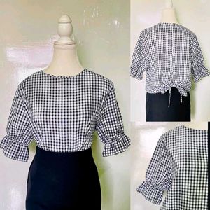 Gingham Top