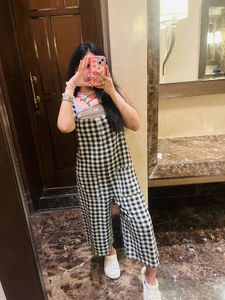 Gingham Jumpsuit