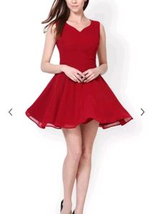Maroon Dress