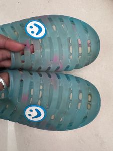 Blue Feida Flip Flops
