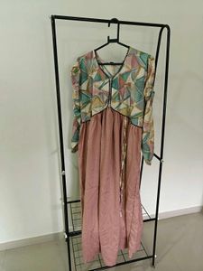 Puff Sleeve Dusty Pink Kurta