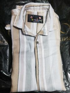 Striped Casual Shirt, top