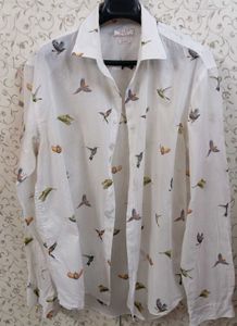 Zara Man Bird Shirt