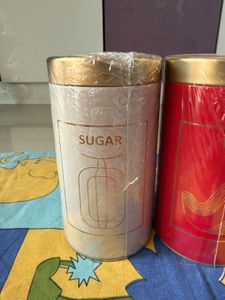 Tea, Coffee &amp; Sugar Container Set of 3