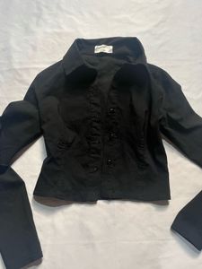 combo Black Long Sleeve Top and skirt