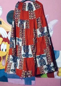 Patchwork Maxi Skirt