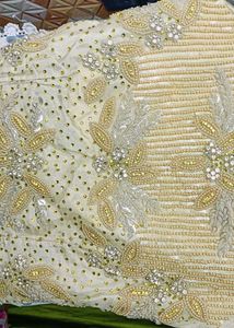Beautiful Off White Lehenga For Girls