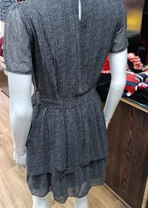 Black Flared Short One Piece