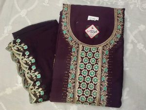 Unstitched Suit Set