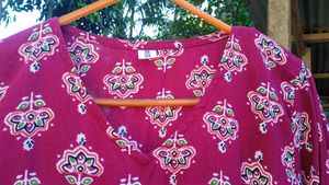 Patterned Casual Dress [ Size- XS ]