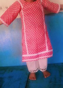 2 se Dhayi saal  baby ka pakistani kurti with pant