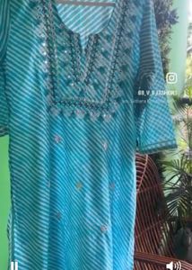 Never used Striped Kurta Set Size L