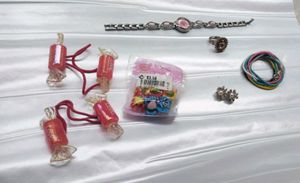 Korean Hair Accessories, Rubber Bands, VintageWatc