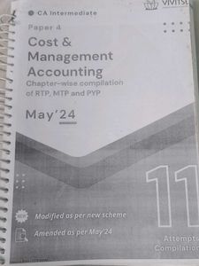 Cost And Management Accounting