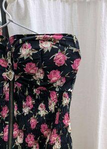 Floral Corset Top