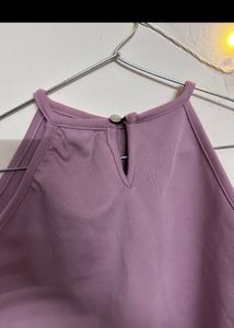 Lilac Halter Top