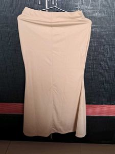 Plain Fish Cut Shapewear Skirt