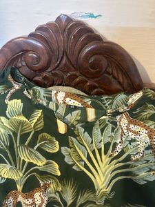 Jungle Print &amp; Multi Colour Top XL With Navy Jeans