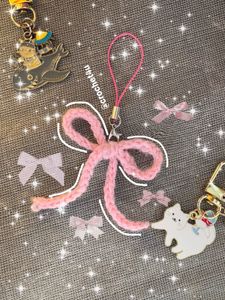 Crochet Bow Charm🎀✨