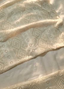 Elegant White Lace Pants