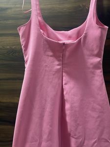 Pink Bodycon Midi Dress Zara