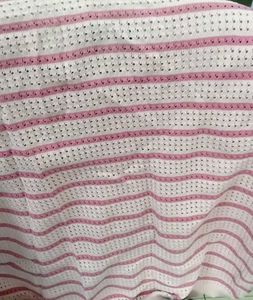 Pink Striped Knit Top