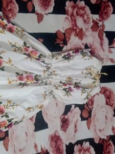 Floral Printed Women&#39;s Dress
