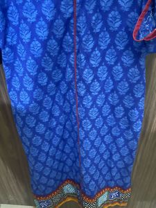 Kurta In Blue Colour