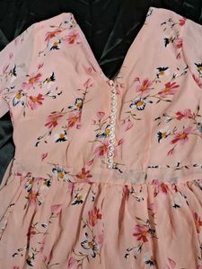 Floral Chiffon Dress