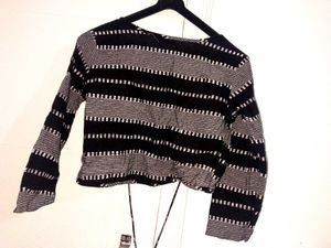 Striped Dress with Shrug