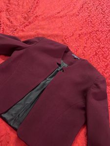 Solid Open Front Jacket