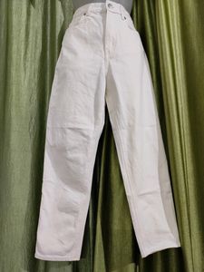 H&M White Denim