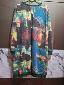 Colorful Print Dress