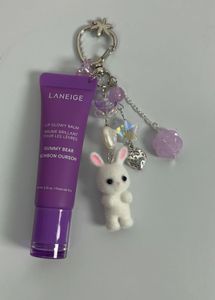 Handmade Beaded Lipbalm Charm 🍥🍓