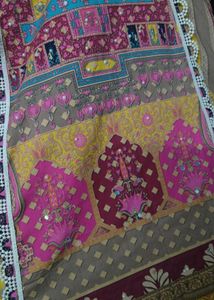 New A_line Muslin Kurta Set