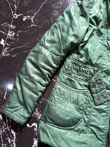 Green Hooded Jacket