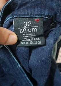 Dark Blue Denim Jeans