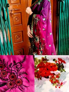 3sareeFloral & Polka Dot Fabric Bundle