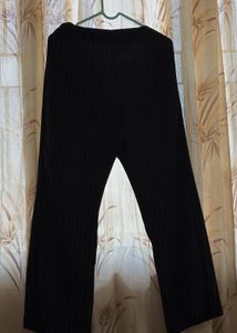 Vertical Striped Highwaisted Bootcut Pants