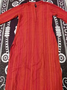 Here&amp;Now Rusty Colour Kurta