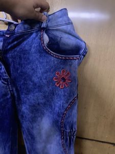 Blue And Black Combo Jean Like New …