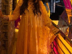 Peach Kurta Set