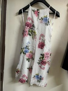 Floral Halter Dress