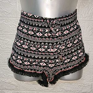 Printed Shorts Size 28
