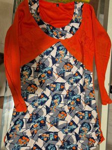 Stylish Floral Print Dress
